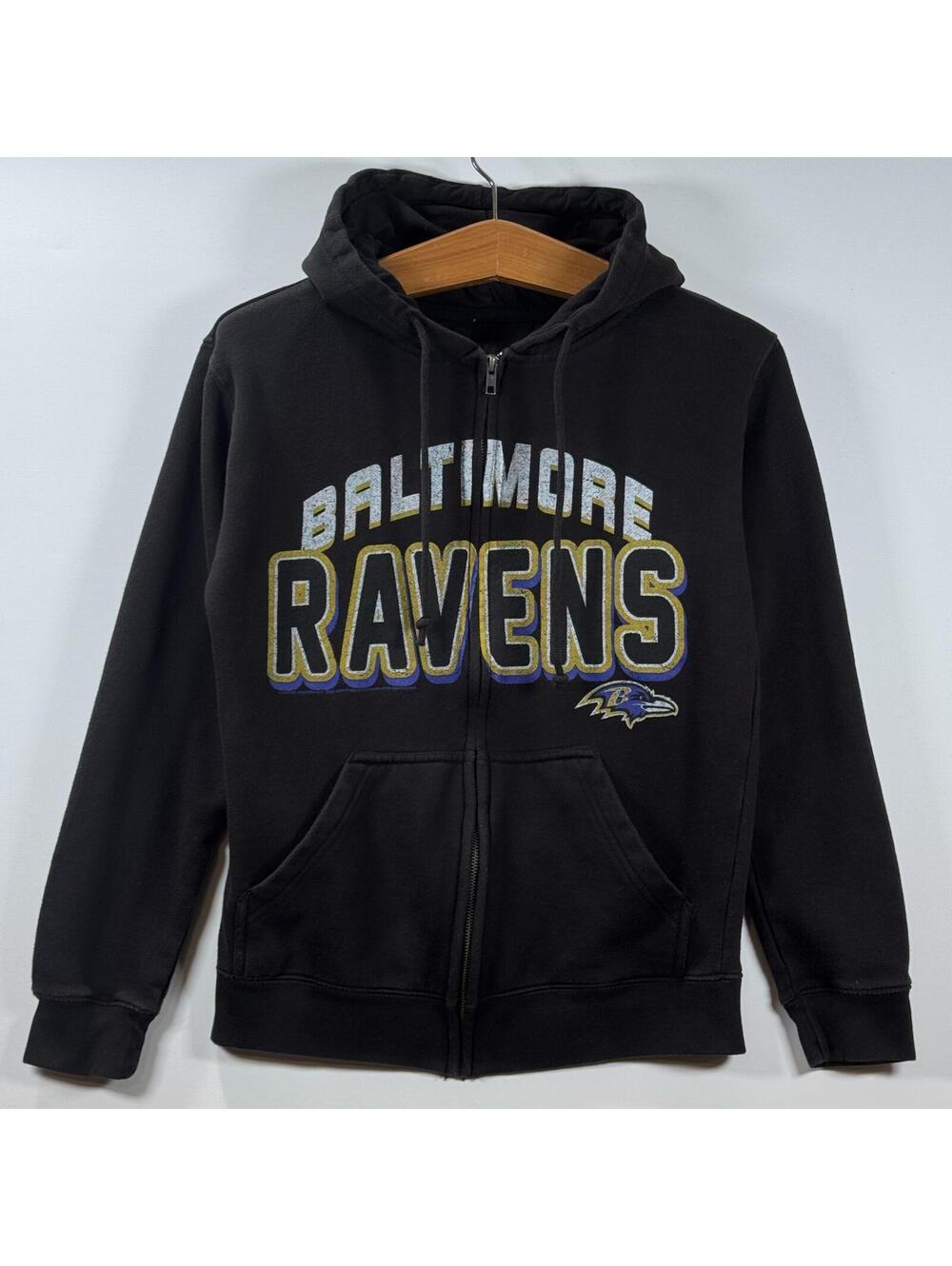 Baltimore Ravens Full Zip Hoodie - S